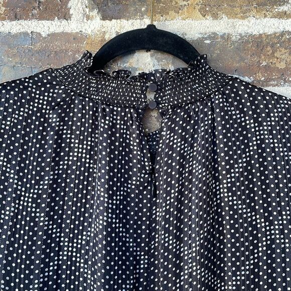 J. Crew Ruffle Tiered Sparkle Mini Dress Size Small - Picture 9 of 11